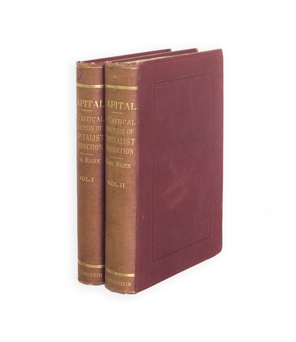 Capital. A critical analysis of capitalist production … translated from the third edition by Samuel Moore and Edward Aveling, and edited by Frederick Engels.